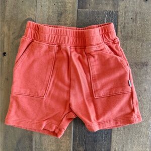 Little Sleepies Play - Rust Orange Shorts - Size: 12-18 months